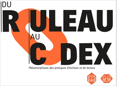 Visuel - Du rouleau au codex|Publication digitale pour iPad